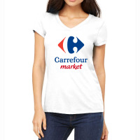 Carrefour Women's V-neck T-shirt | Artistshot