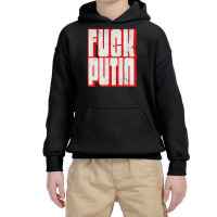 Fck Putin Youth Hoodie | Artistshot