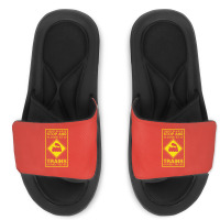 I Don't Always Stop And Look At Trains Conductor Lover Slide Sandal | Artistshot