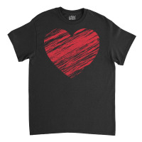 Red Heart Happy Valentines Day Classic T-shirt | Artistshot