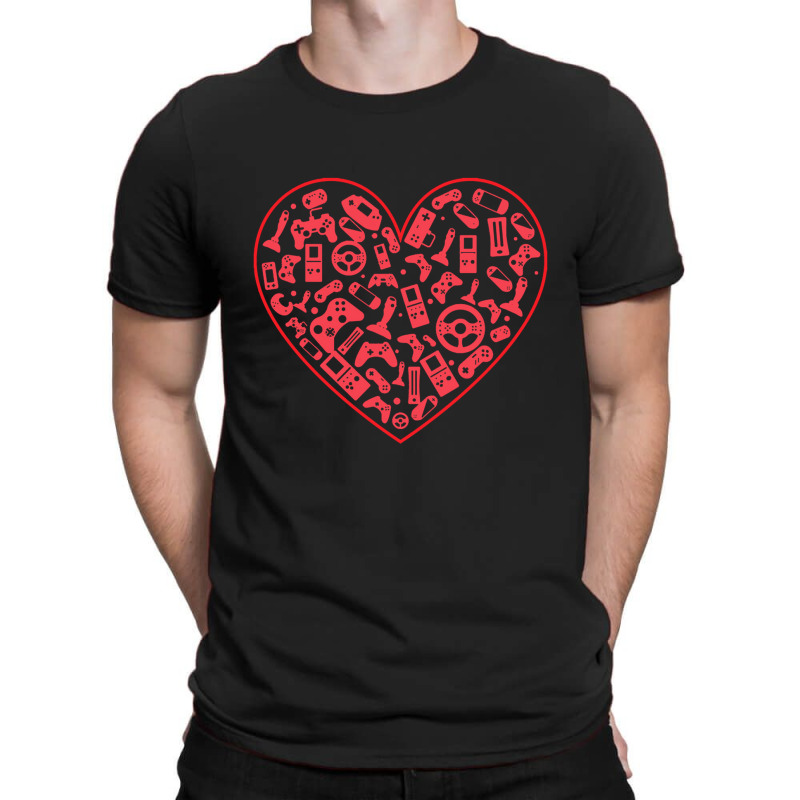 Gamer Valentines Day T Shirtgamer Valentines Day T-shirt | Artistshot