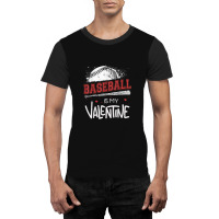 Happy Valentines Day 2020 Baseball Is My Valentine Graphic T-shirt | Artistshot