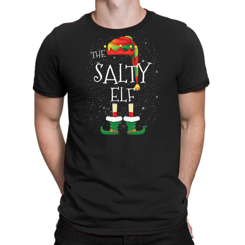 Salty Elf Family Matching Christmas Group Funny Gift T-shirt | Artistshot