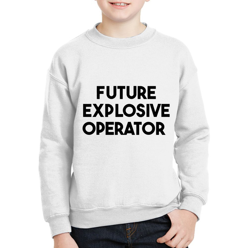 Future Explosive Operator Youth Sweatshirt | Artistshot