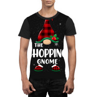 Shopping Gnome Buffalo Plaid Matching Family Christmas Pajama Graphic T-shirt | Artistshot