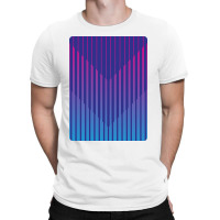 Colorful Vertical Stripes Abstract Pattern T-shirt | Artistshot