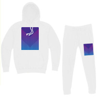 Colorful Vertical Stripes Abstract Pattern Hoodie & Jogger Set | Artistshot