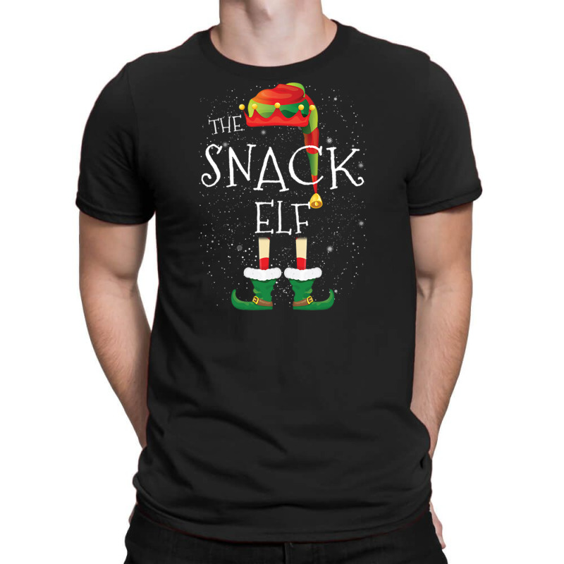 Snack Elf Family Matching Christmas Group Funny Pajama Gift T-shirt | Artistshot