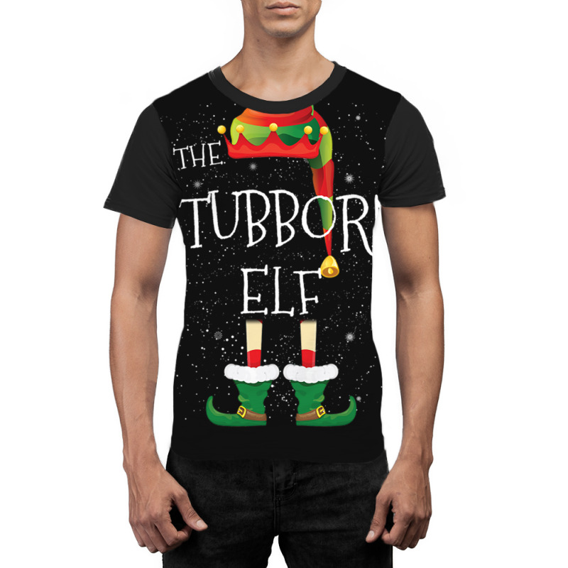 Stubborn Elf Family Matching Christmas Group Funny Pajama Gift Graphic T-shirt | Artistshot