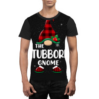 Stubborn Gnome Buffalo Plaid Matching Family Christmas Pajama Funny Gi Graphic T-shirt | Artistshot