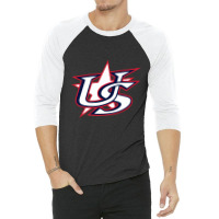 Usa Baseball 3/4 Sleeve Shirt | Artistshot