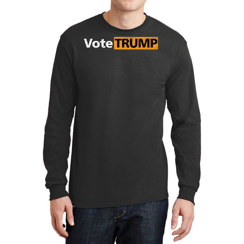 Vote Trump   Vote Election Voting Long Sleeve Shirts | Artistshot