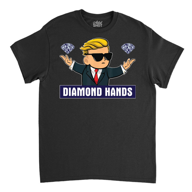 Wallstreetbets Diamond Hands Classic T-shirt | Artistshot