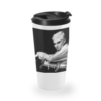 Jacques Derrida  Retro Fan Artwork Travel Mug | Artistshot