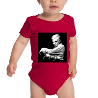 Jacques Derrida  Retro Fan Artwork Baby Bodysuit | Artistshot