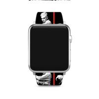 Jacques Derrida  Retro Fan Artwork Apple Watch Band | Artistshot