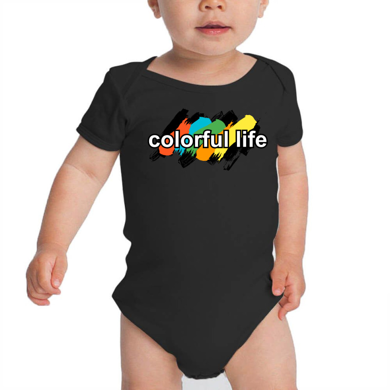 Colorful Life Baby Bodysuit by WawanRidwan | Artistshot