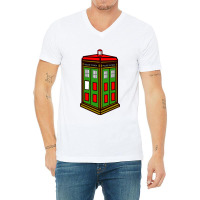 Christmas Doctor Movie Merch V-neck Tee | Artistshot