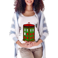 Christmas Doctor Movie Merch Maternity Scoop Neck T-shirt | Artistshot