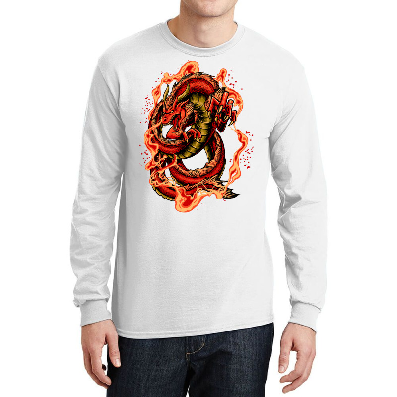 Racing Dragon Long Sleeve Shirts by mochamad ervando | Artistshot