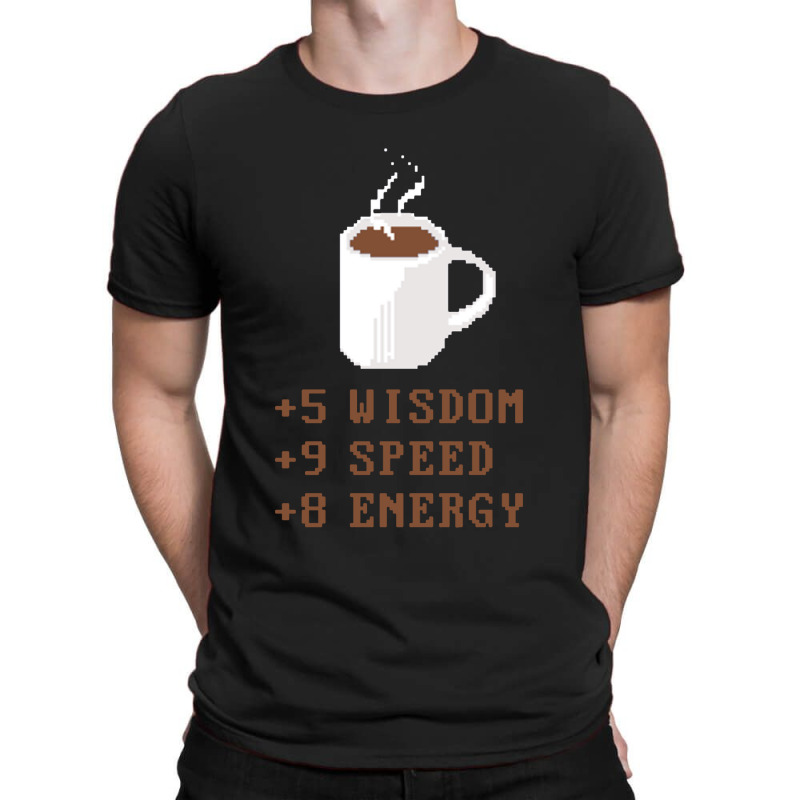 Coffee Plus To Stats T-shirt | Artistshot