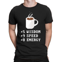 Coffee Plus To Stats T-shirt | Artistshot