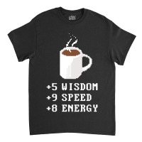 Coffee Plus To Stats Classic T-shirt | Artistshot