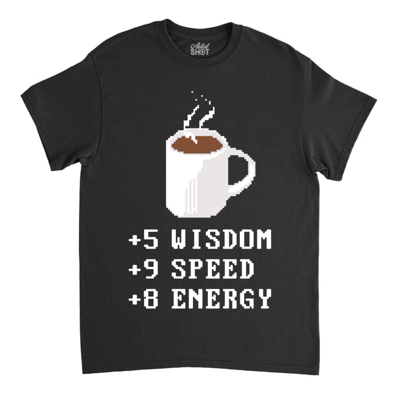 Coffee Plus To Stats Classic T-shirt | Artistshot