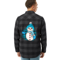 Winter Snowman Flannel Shirt | Artistshot