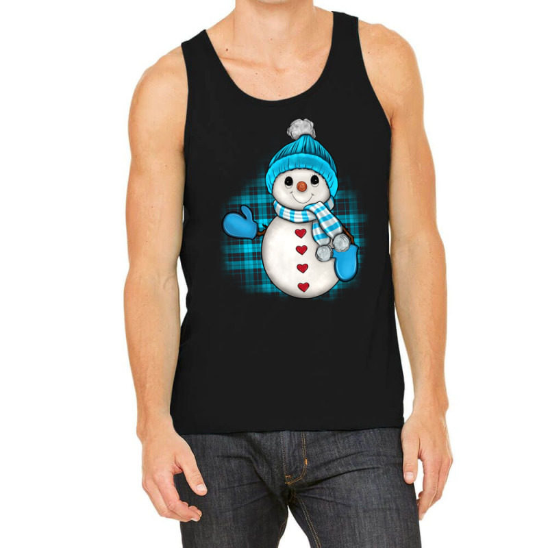 Winter Snowman Tank Top by JahusDesignShop | Artistshot