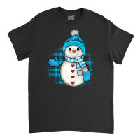 Winter Snowman Classic T-shirt | Artistshot