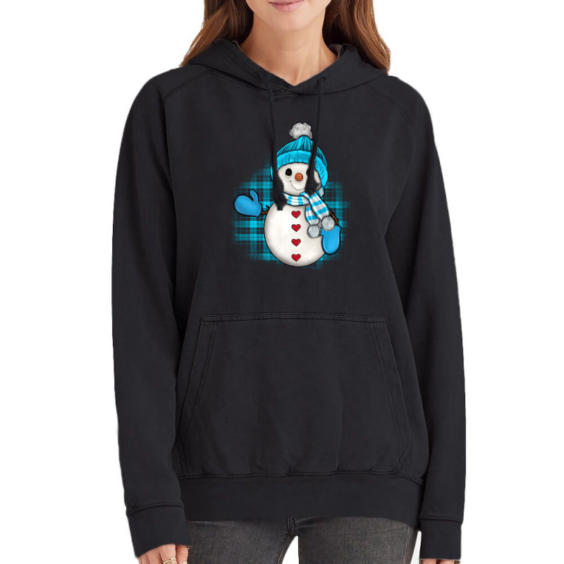 Winter Snowman Vintage Hoodie by JahusDesignShop | Artistshot