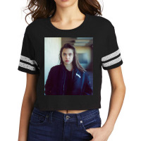 Angelina Jolie Young Stickers Scorecard Crop Tee | Artistshot