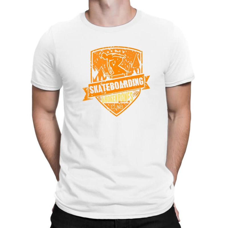 Vintage Skateboarding Broken Bones Club  Present Gift T-shirt | Artistshot