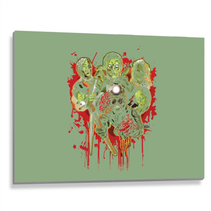 My Favorite People My Horror Heart Great Model Gifts Movie Fans Metal Print Horizontal | Artistshot