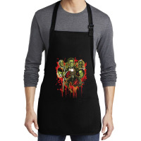 My Favorite People My Horror Heart Great Model Gifts Movie Fans Medium-length Apron | Artistshot