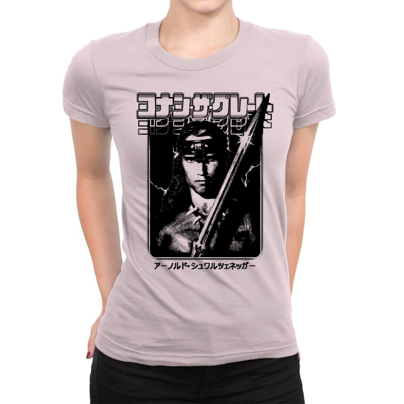 Conan The Barbarian 2 Ladies Fitted T-Shirt by povheshubamu | Artistshot