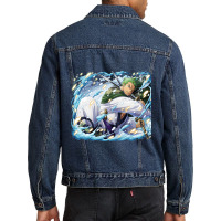 Anime Zoro Men Denim Jacket | Artistshot