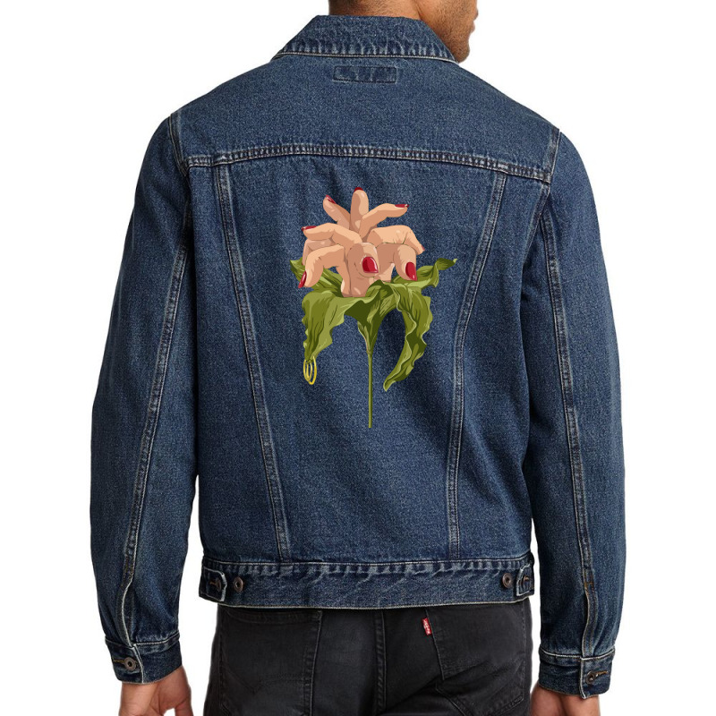 Flower's Of Heaven Men Denim Jacket | Artistshot