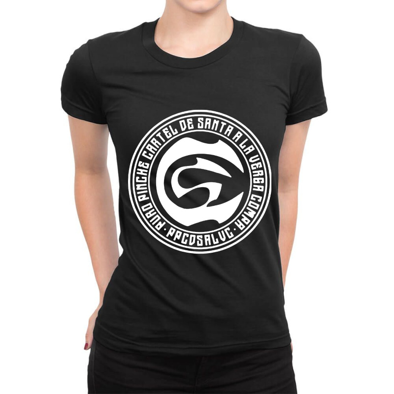 Cartel De Santa Ladies Fitted T-Shirt by trokeryth | Artistshot