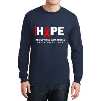 Hope Hemophilia Shirt Long Sleeve Shirts | Artistshot