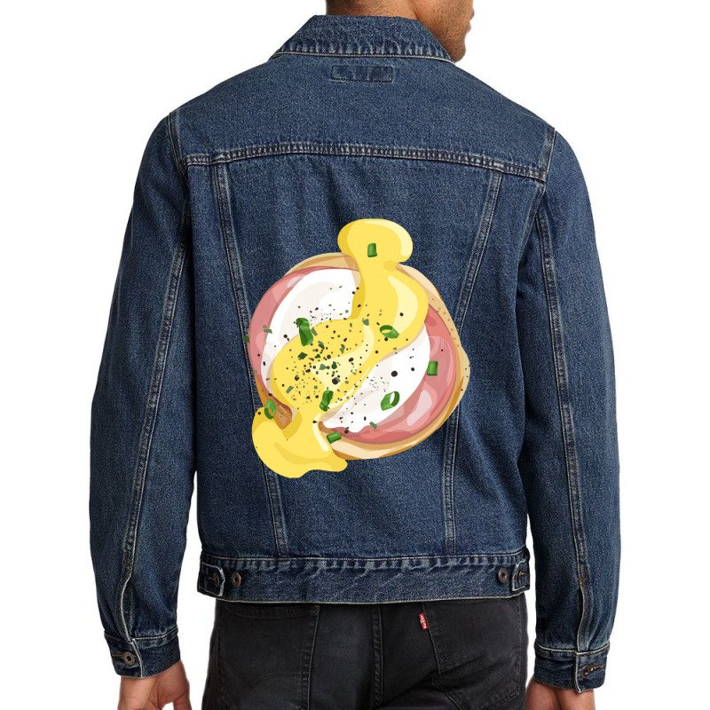 Poached Egg Lover Men Denim Jacket | Artistshot