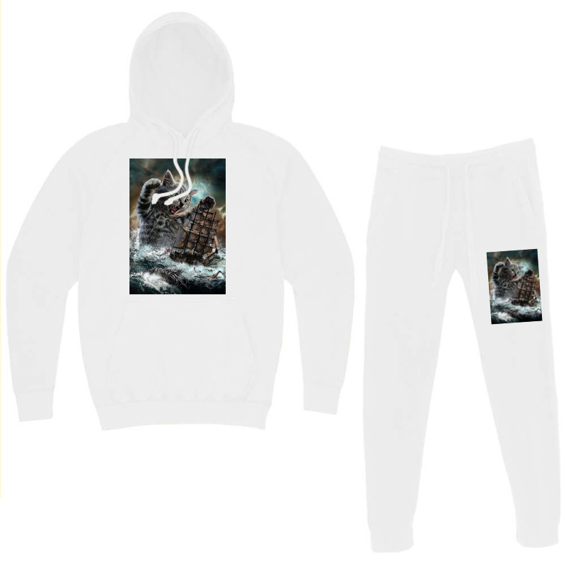 Titan Cat Kraken Hoodie & Jogger Set | Artistshot