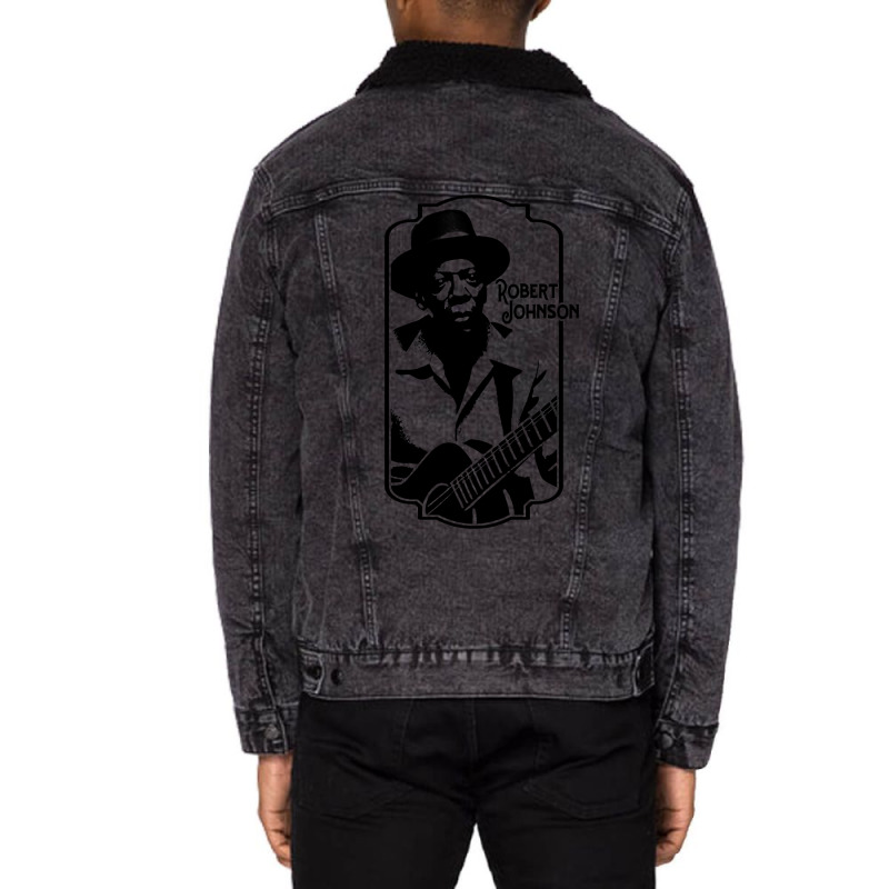 Robert Johnson Unisex Sherpa-Lined Denim Jacket by hmzhviholal | Artistshot