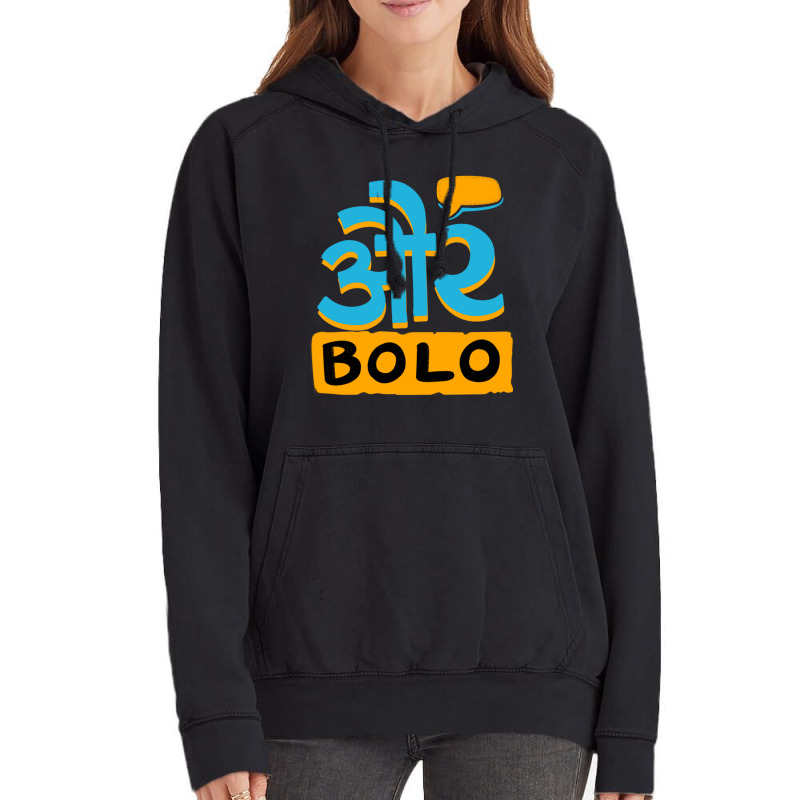 Aur Bolo Tri-blend Vintage Hoodie by JONNELLENORTONN | Artistshot