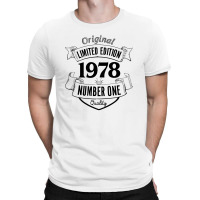 Original Limited Edition 1978 Number One Quality For Light T-shirt | Artistshot