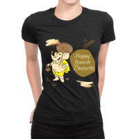 Happy Ganesh Chaturthi Ladies Fitted T-shirt | Artistshot