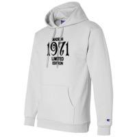 Made In 1971 Limited Edition For Light Champion Hoodie | Artistshot