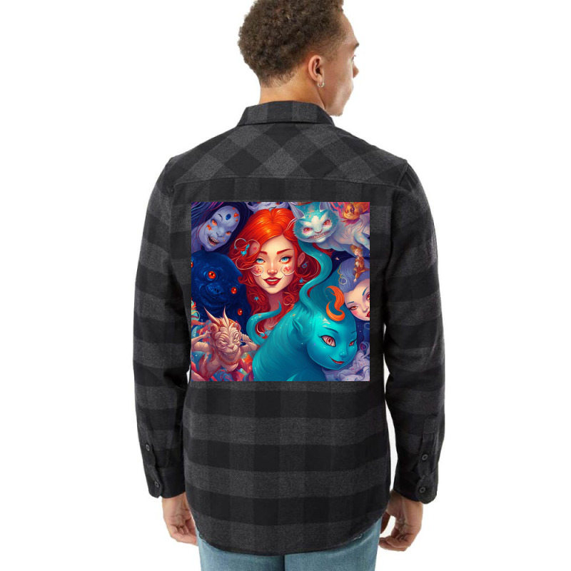 Beautiful Girls Art Flannel Shirt | Artistshot