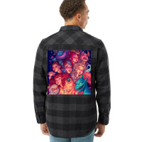 Woman On A Parade Flannel Shirt | Artistshot